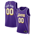 Los Angeles Lakers Statement Basketball Jersey - Custom - Unisex product image 1, provided for visual reference and product