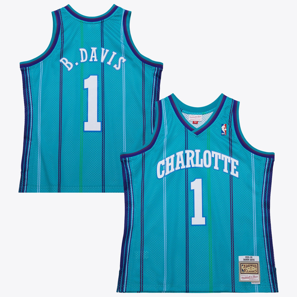 Charlotte Hornets Mitchell & Ness Baron Davis 1999 Swingman product image 1