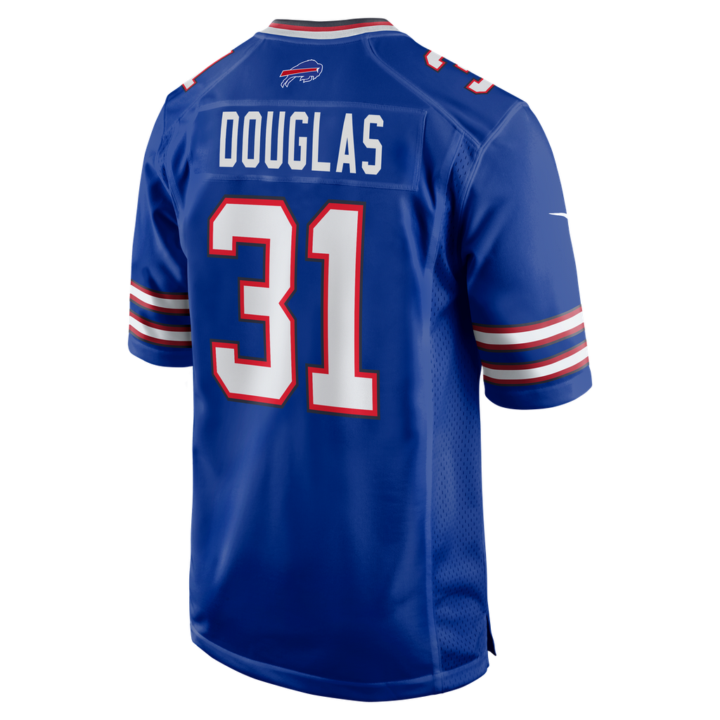 Buffalo Bills Rasul Douglas Royal Game Jersey product image 3, provided for visual reference and product detail review