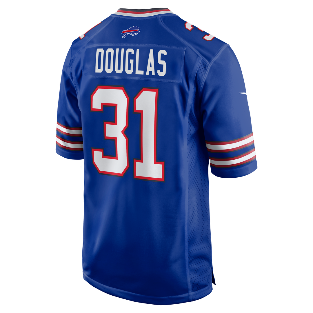 Buffalo Bills Rasul Douglas Royal Game Jersey product image 3, provided for visual reference and product detail review