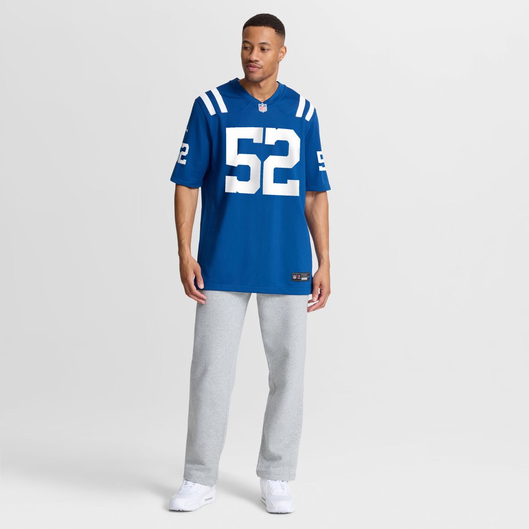 Indianapolis Colts George Gumbs Jr. Royal Team Game Jersey product image 2, provided for visual reference and product detail