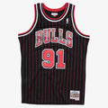Chicago Bulls Swingman Basketball Jersey Alternate Dennis Rodman 1995 - 96 product image 1, provided for visual reference