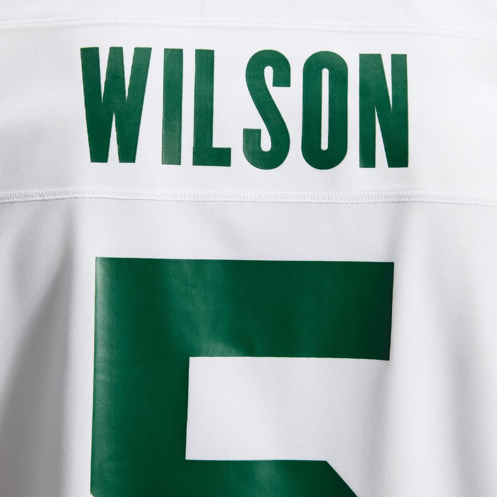 New York Jets Garrett Wilson Legacy White Game Jersey product image 12, provided for visual reference and product detail