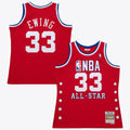 NBA Patrick Ewing 1989 All - Star Swingman Authentic Basketball Jersey - Scarlet product image 1, provided for visual