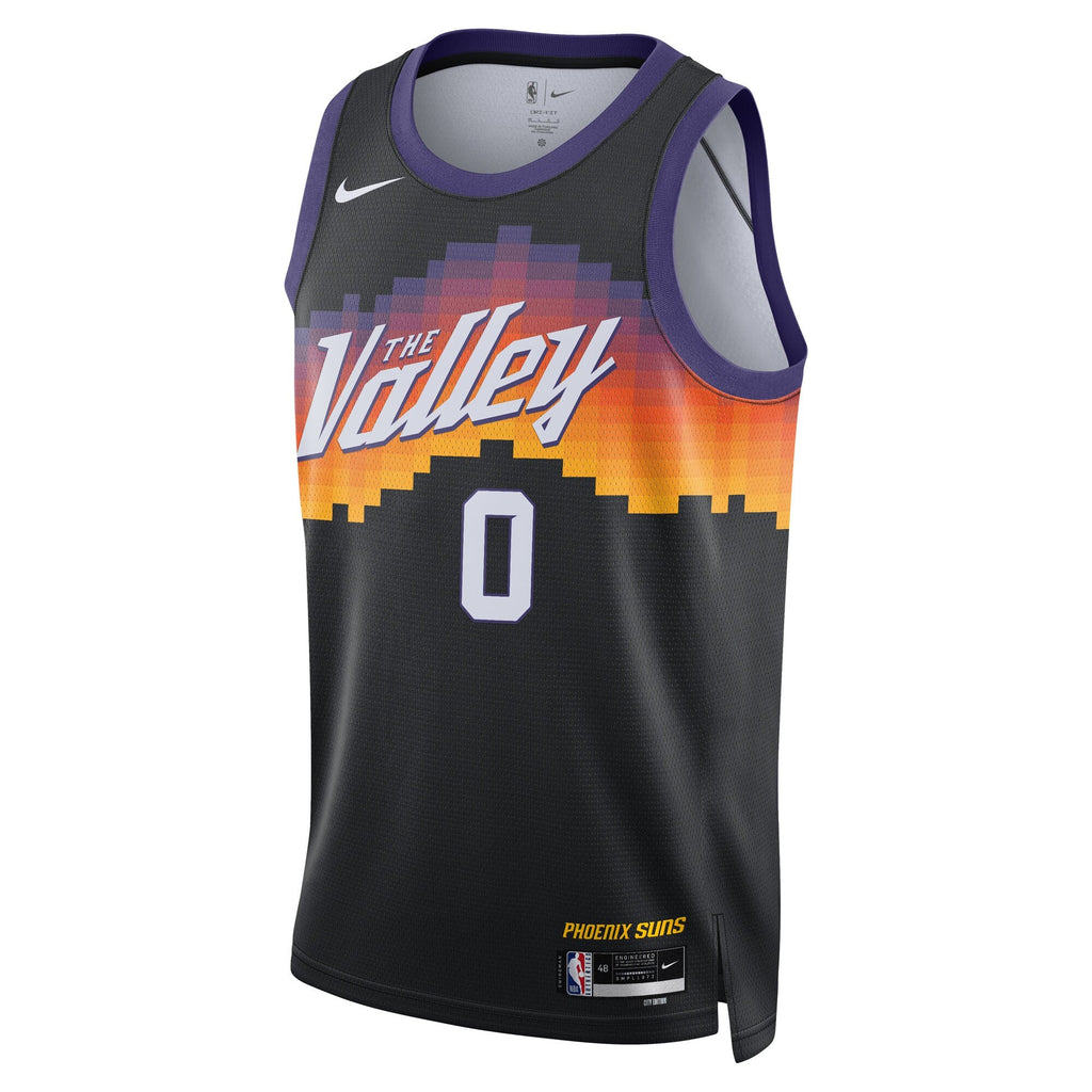 Ryan Dunn Phoenix Suns 2025/26 City Edition Swingman Jersey - Black - Unisex product image 3, provided for visual reference
