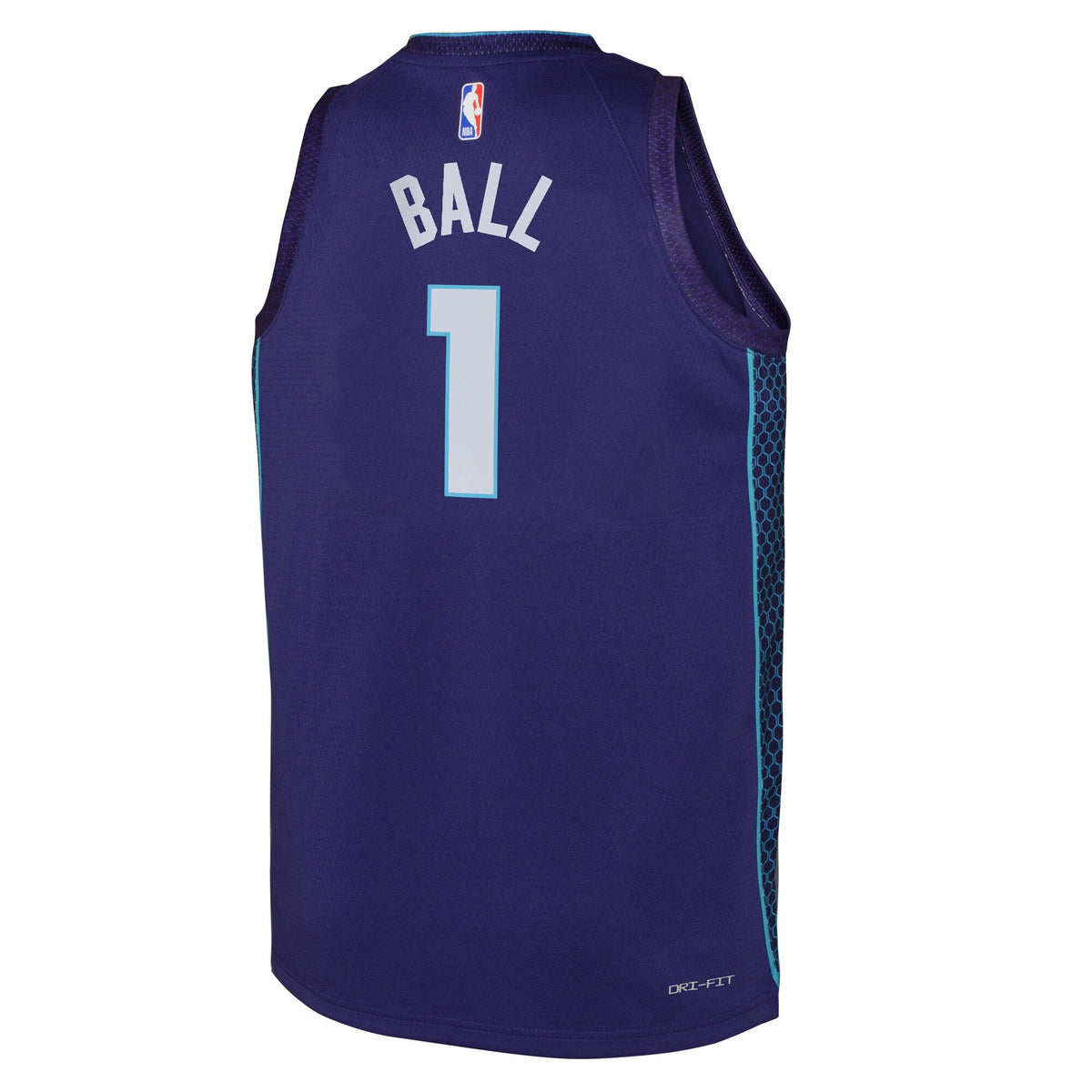 LaMelo Ball Charlotte Hornets Swingman Statement Jersey - Youth product image 4, provided for visual reference and product