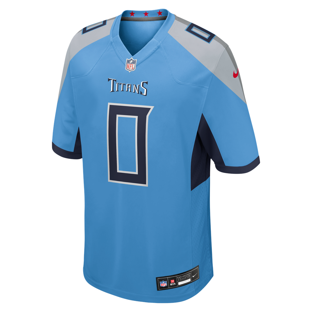 Tennessee Titans Calvin Ridley Light Blue Team Game Jersey product image 7, provided for visual reference and product detail