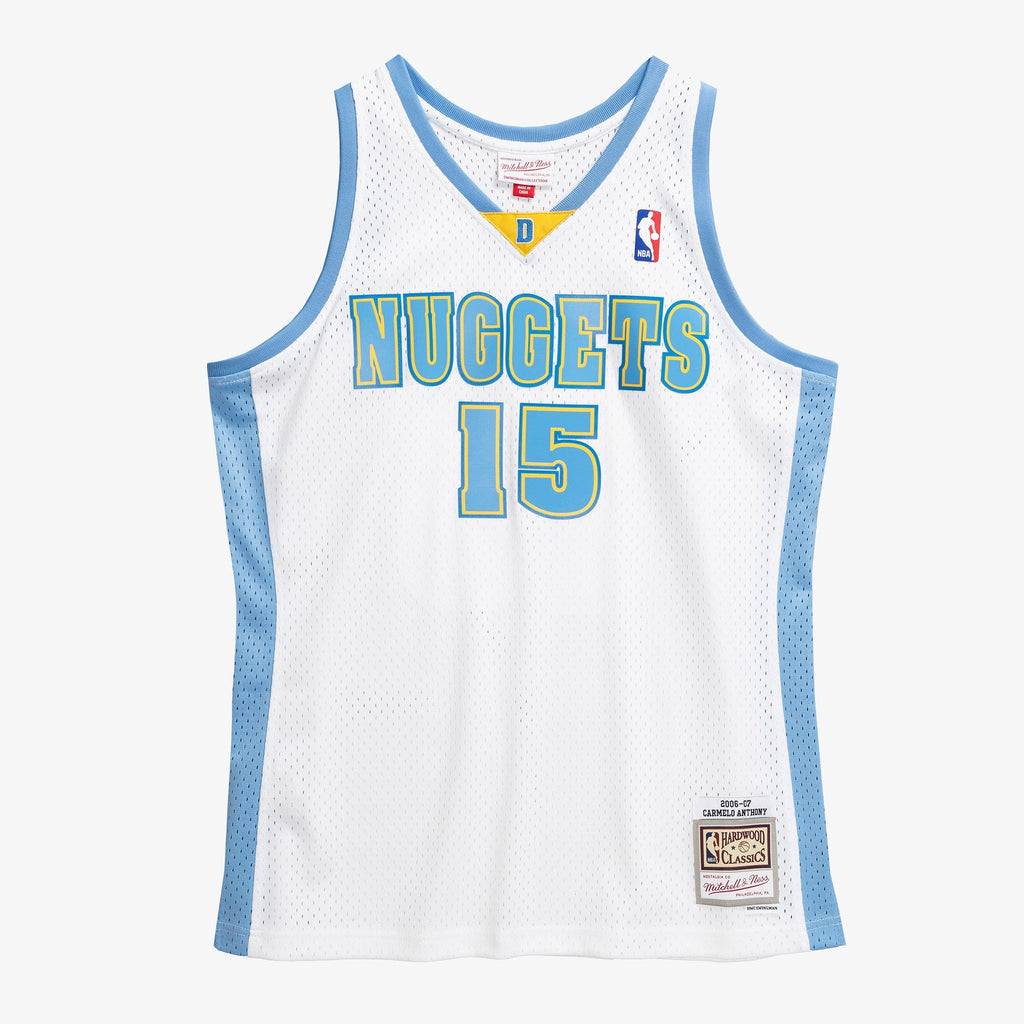 Carmelo Anthony Denver Nuggets 2006 Authentic Swingman Jersey - White product image 3, provided for visual reference and