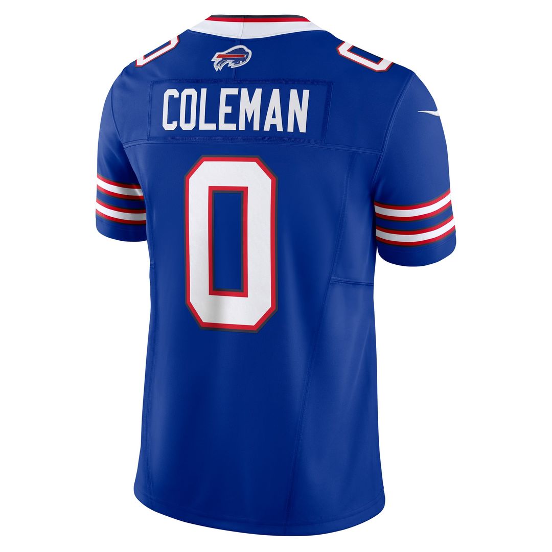 Buffalo Bills Keon Coleman Royal Team Vapor F.U.S.E. Limited Jersey product image 3, provided for visual reference and