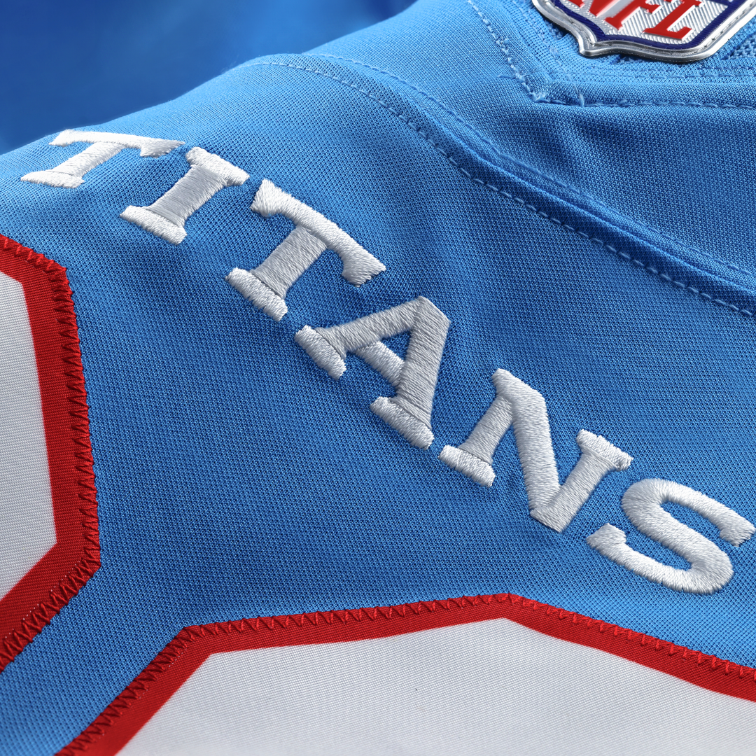 Tennessee Titans Cameron Ward Light Blue Team Vapor F.U.S.E. Stitched Limited Jersey product image 24, provided for visual