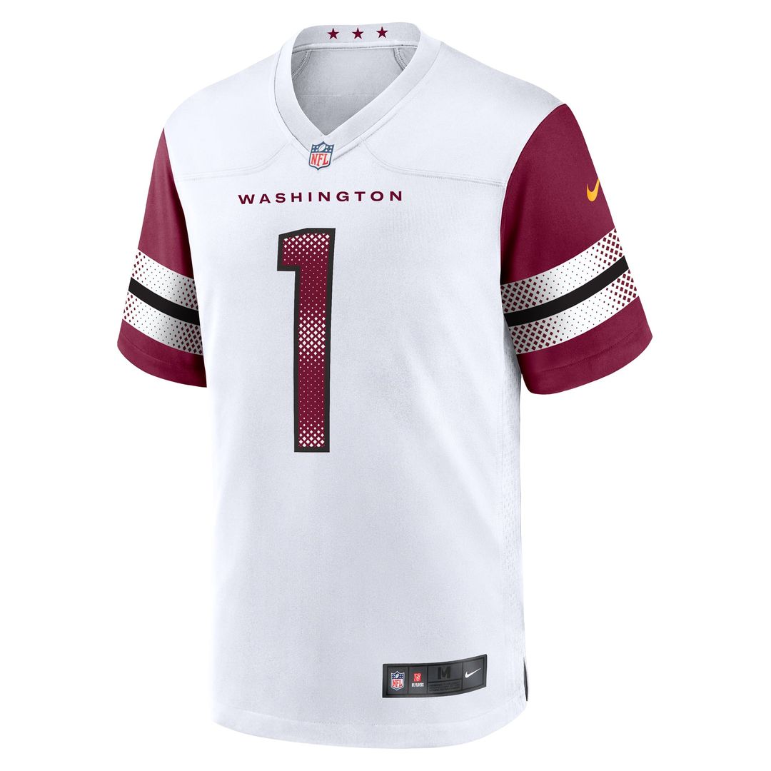 Washington Commanders Deebo Samuel Sr Burgundy Game Player Jersey product image 14, provided for visual reference and