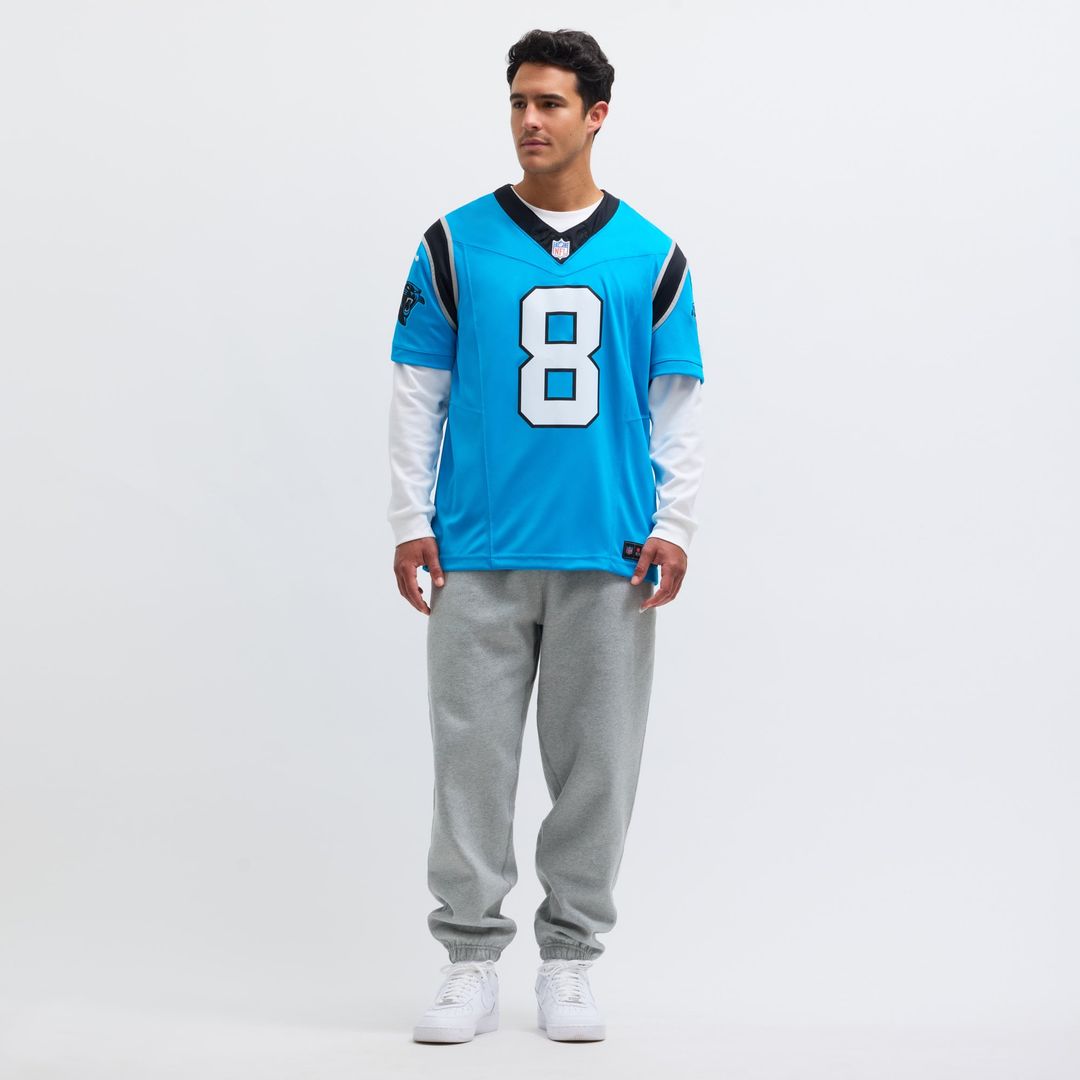 Carolina Panthers Jaycee Horn Blue Vapor F.U.S.E. Limited Jersey product image 6, provided for visual reference and product