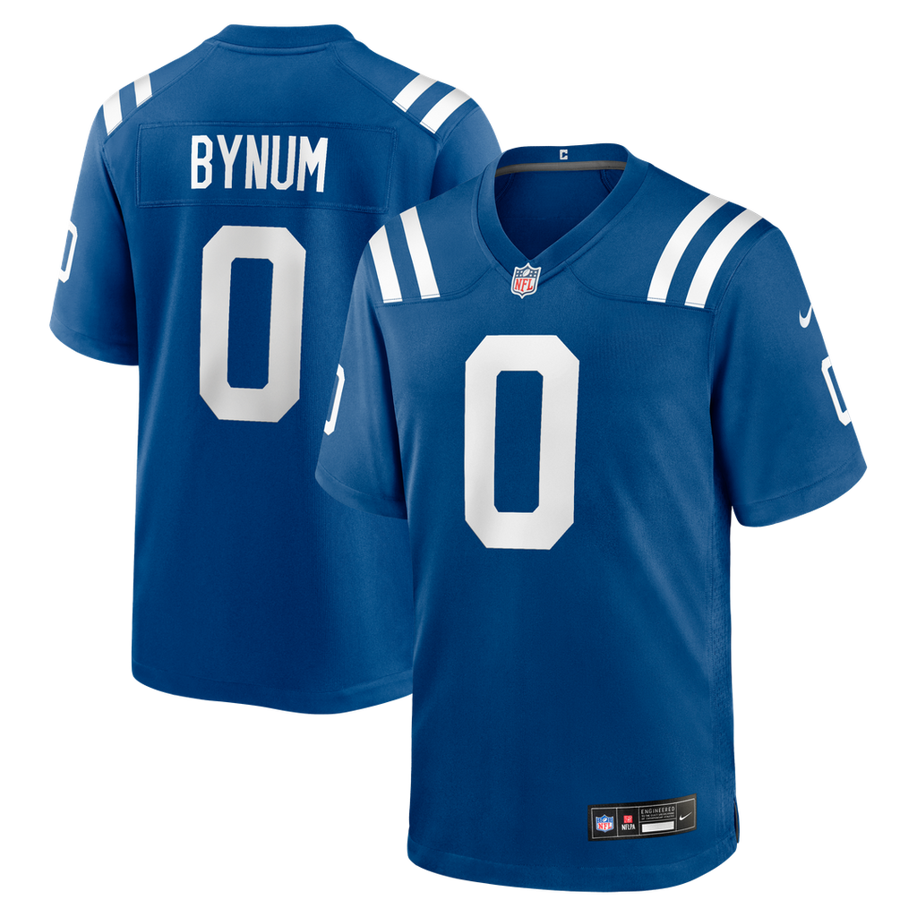 Indianapolis Colts Camryn Bynum Royal Team Game Jersey product image 9, provided for visual reference and product detail