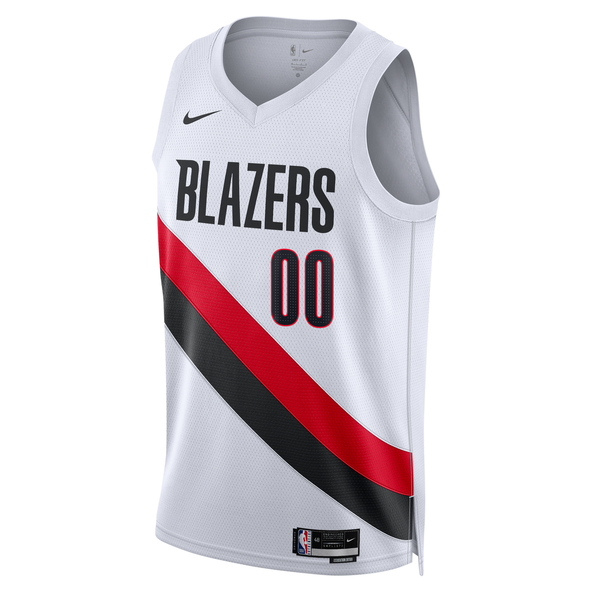 Scoot Henderson Portland Trail Blazers Association Edition Replica Swingman Jersey - White - Unisex product image 3,