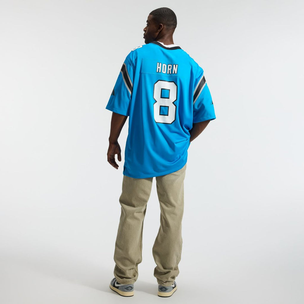 Carolina Panthers Jaycee Horn Blue Alternate Game Jersey product image 5, provided for visual reference and product detail