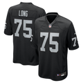 Las Vegas Raiders Howie Long Black Game Retired Player Jersey product image 1, provided for visual reference and product