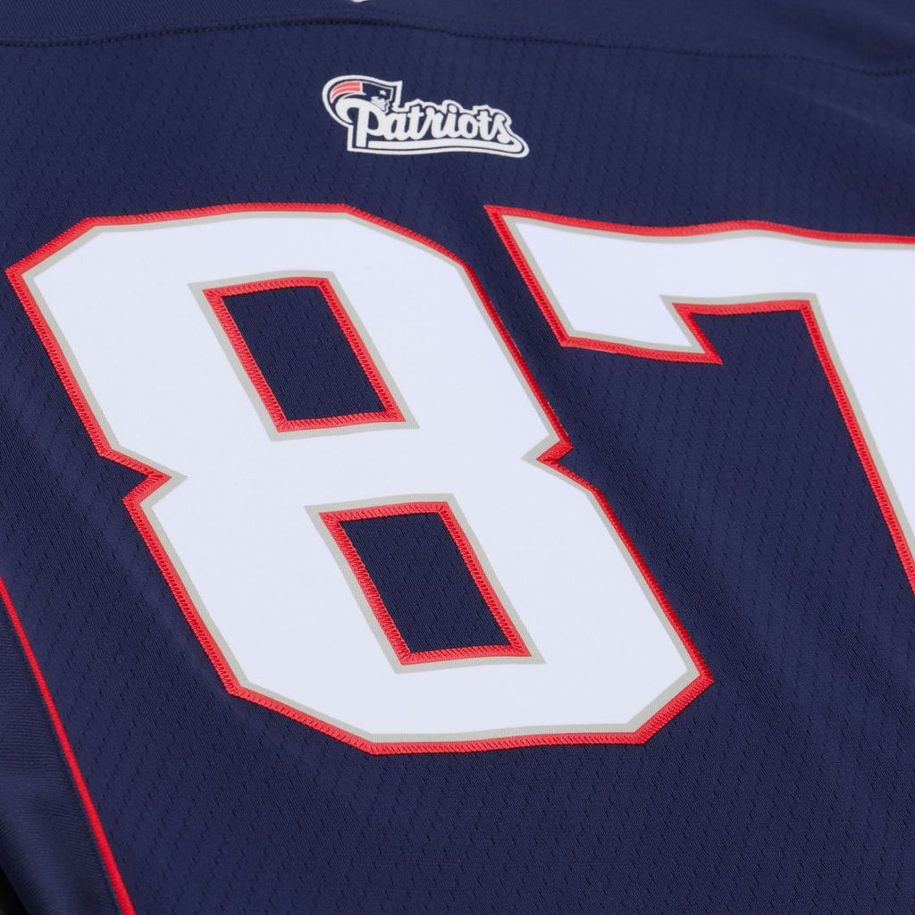 New England Patriots Rob Gronkowski Navy Big & Tall 2010 Legacy Retired Player Jersey product image 3, provided for visual