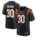 Cincinnati Bengals Chase Brown Black Team Game Jersey product image 1, provided for visual reference and product detail