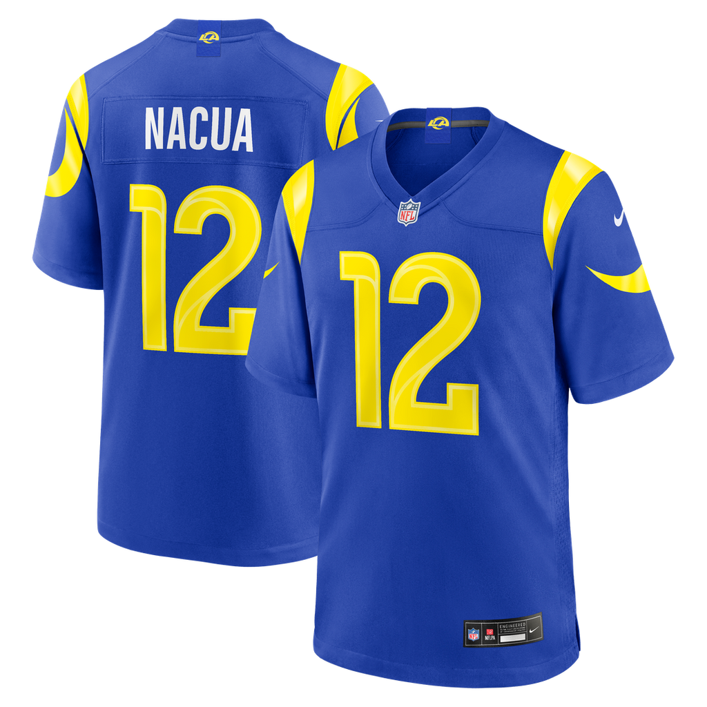 Los Angeles Rams Puka Nacua Classic Sol Game Jersey product image 7, provided for visual reference and product detail review