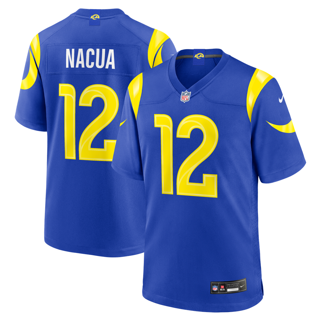 Los Angeles Rams Puka Nacua Classic Sol Game Jersey product image 7, provided for visual reference and product detail review