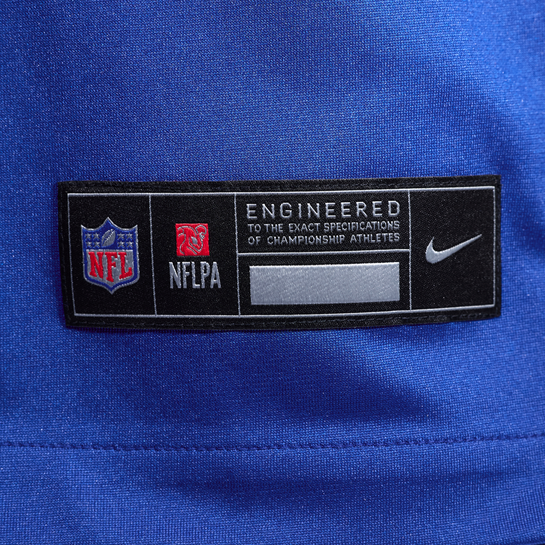 Los Angeles Rams Nick Hampton Royal Team Game Jersey product image 6, provided for visual reference and product detail review