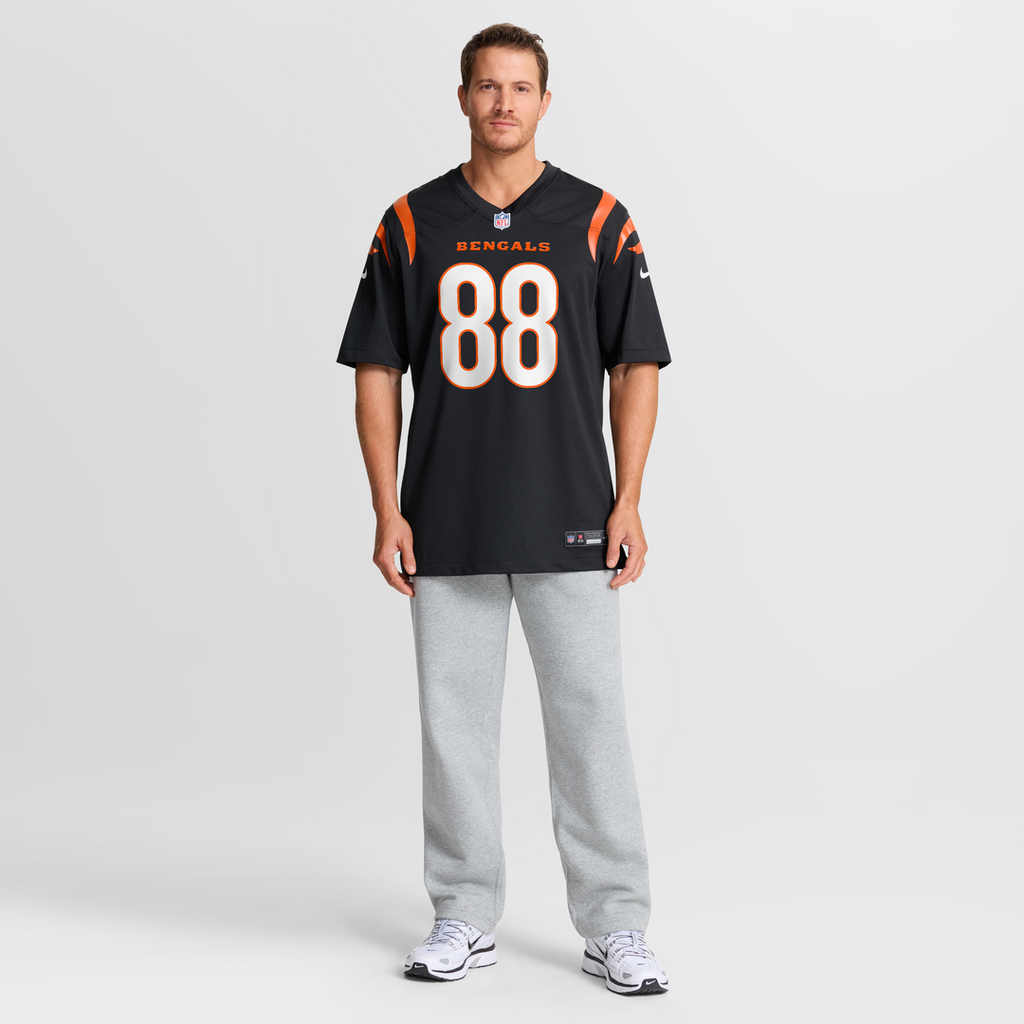 Cincinnati Bengals Mike Gesicki Black Game Jersey product image 7, provided for visual reference and product detail review