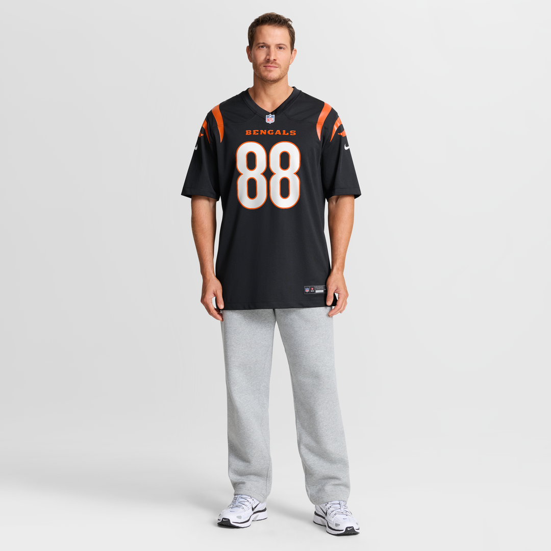 Cincinnati Bengals Mike Gesicki Black Game Jersey product image 7, provided for visual reference and product detail review