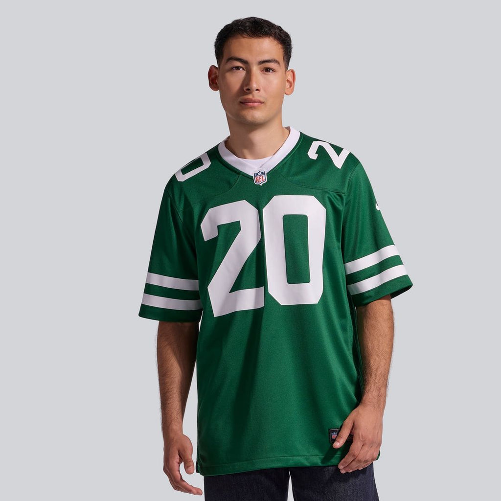New York Jets Breece Hall Legacy Black Alternate Game Jersey product image 14, provided for visual reference and product