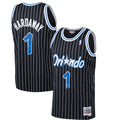 Penny Hardaway Black Orlando Magic 1994 - 95 Hardwood Classics Swingman Basketball Jersey product image 1, provided for