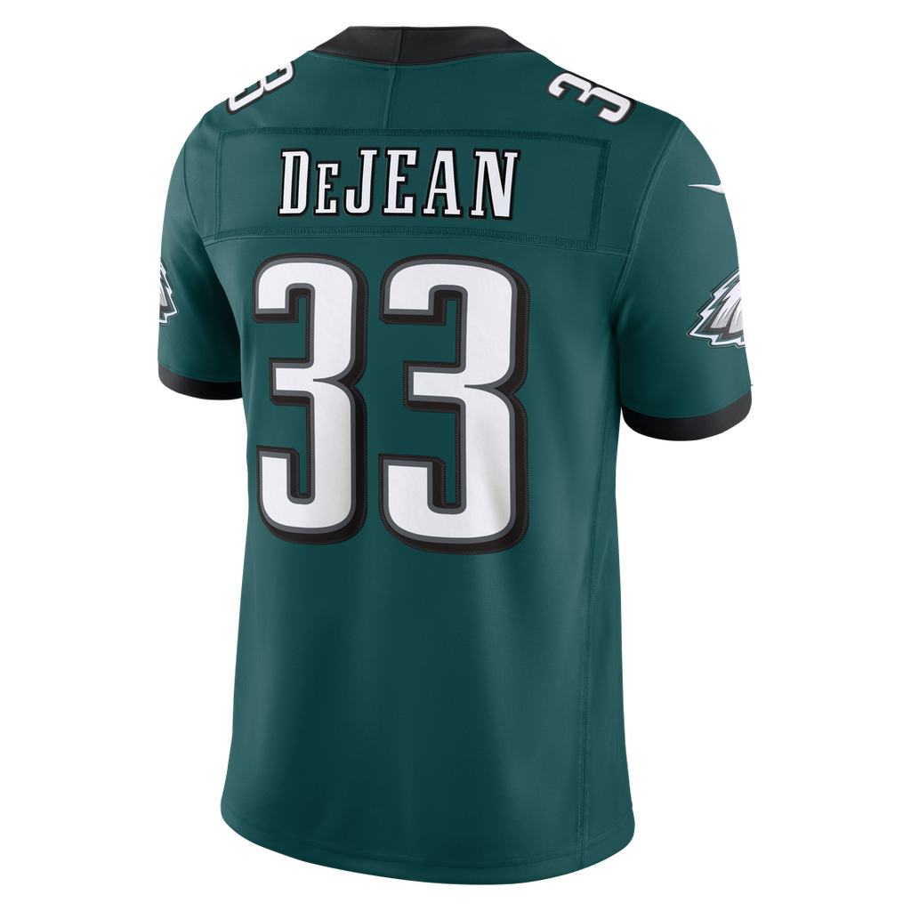 Philadelphia Eagles Cooper DeJean Kelly Green Alternate Vapor F.U.S.E. Stitched Limited Jersey product image 19, provided