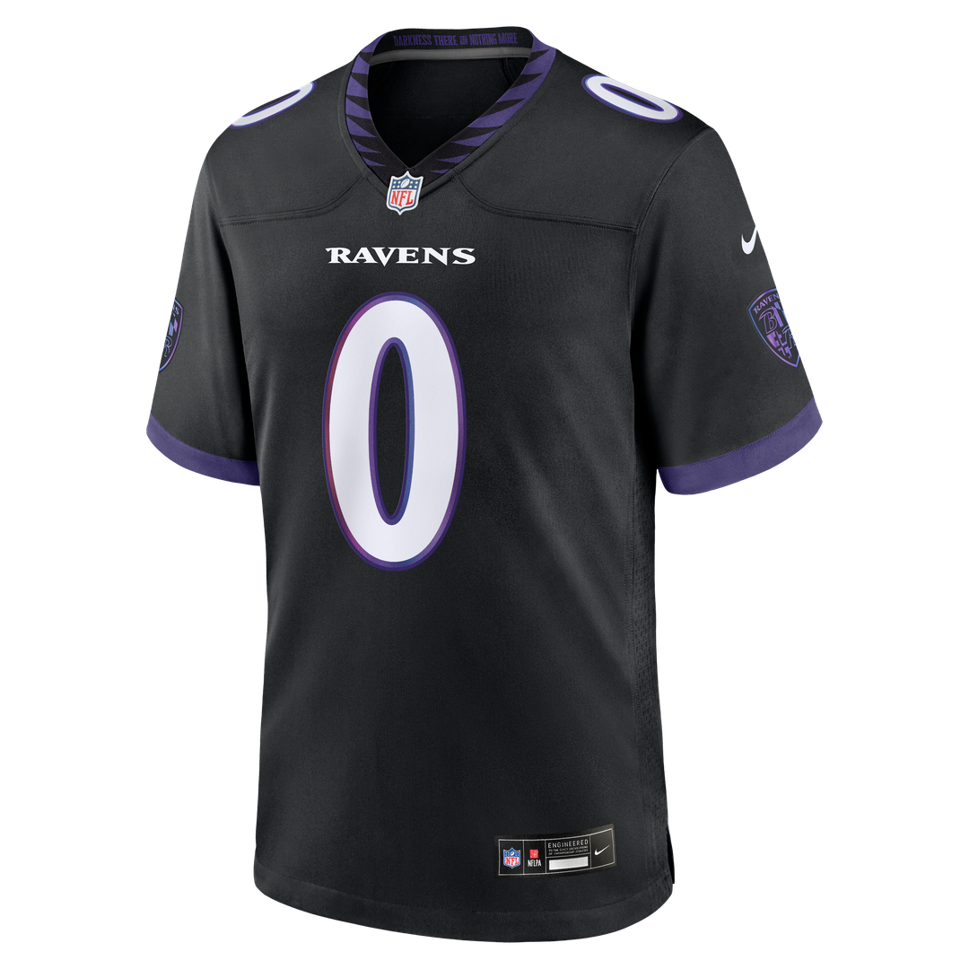 Baltimore Ravens Roquan Smith Purple Alternate Game Jersey product image 12, provided for visual reference and product