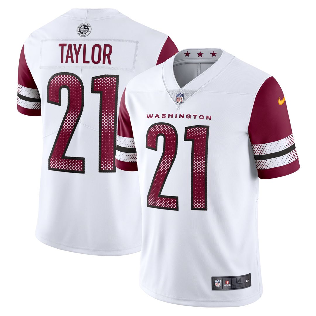 Washington Commanders Sean Taylor White 2022 Retired Player Limited Jersey product image 1, provided for visual reference