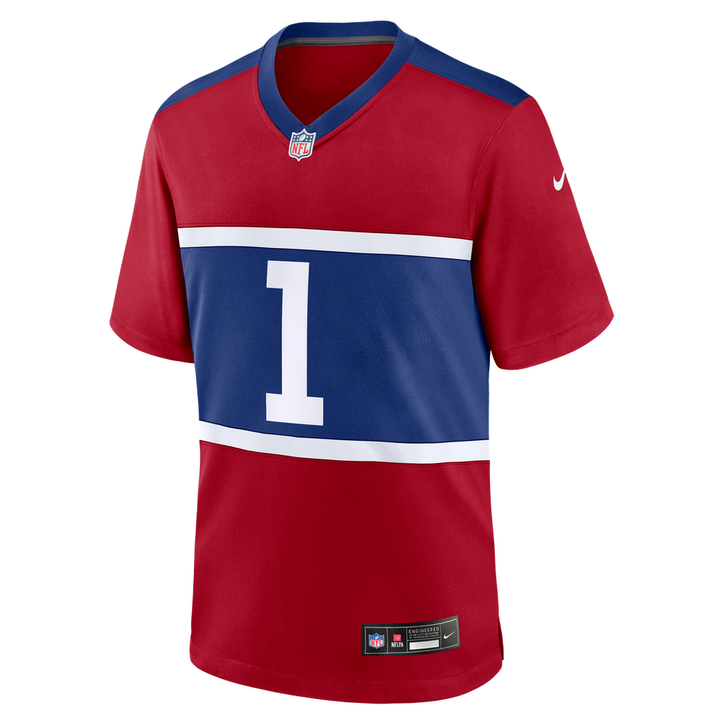 New York Giants Malik Nabers Royal Player Game Jersey product image 22, provided for visual reference and product detail