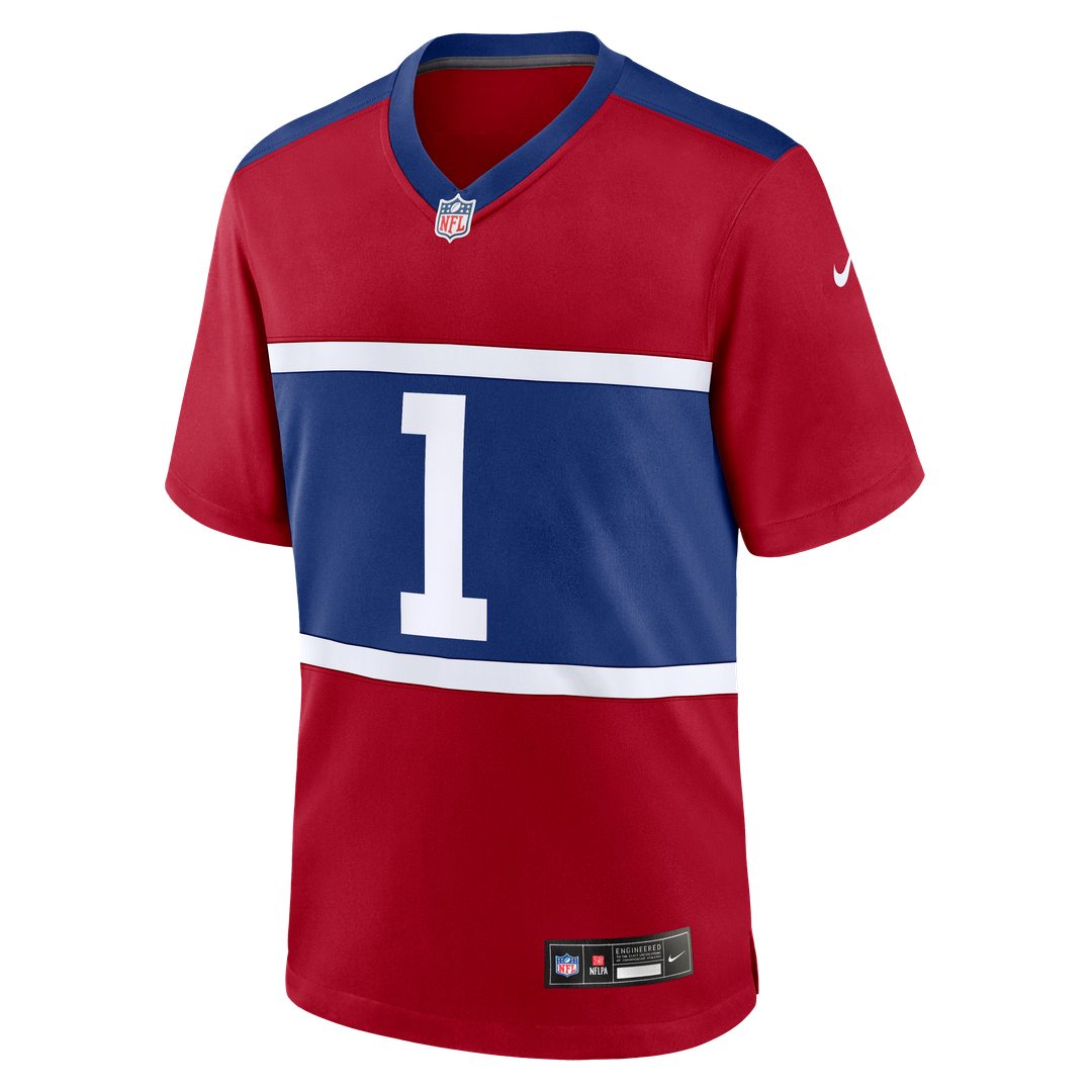 New York Giants Malik Nabers Royal Player Game Jersey product image 22, provided for visual reference and product detail