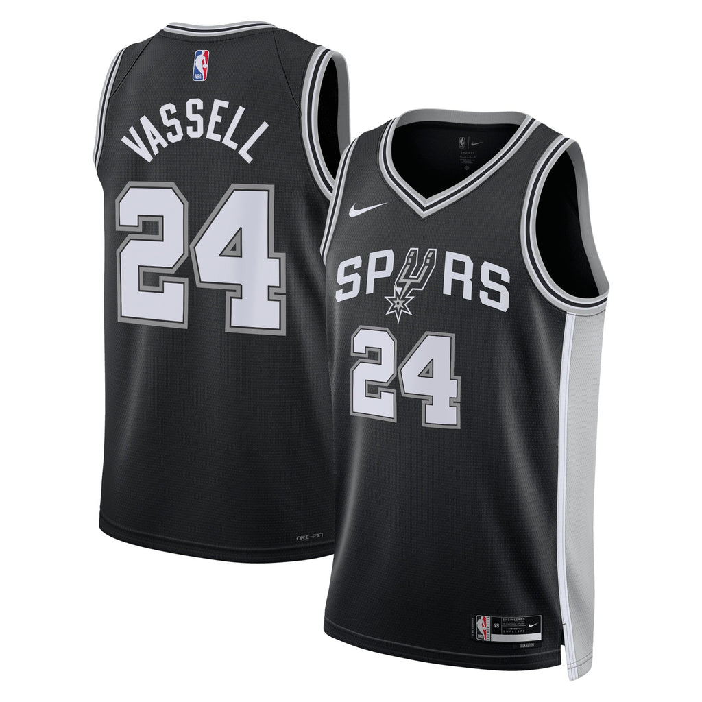 San Antonio Spurs Nike Icon Edition Swingman Jersey - Black product image 1