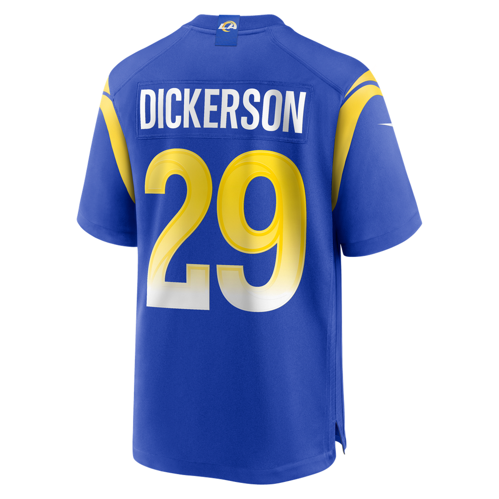 Los Angeles Rams Eric Dickerson Royal Game Retired Player Jersey product image 3, provided for visual reference and product
