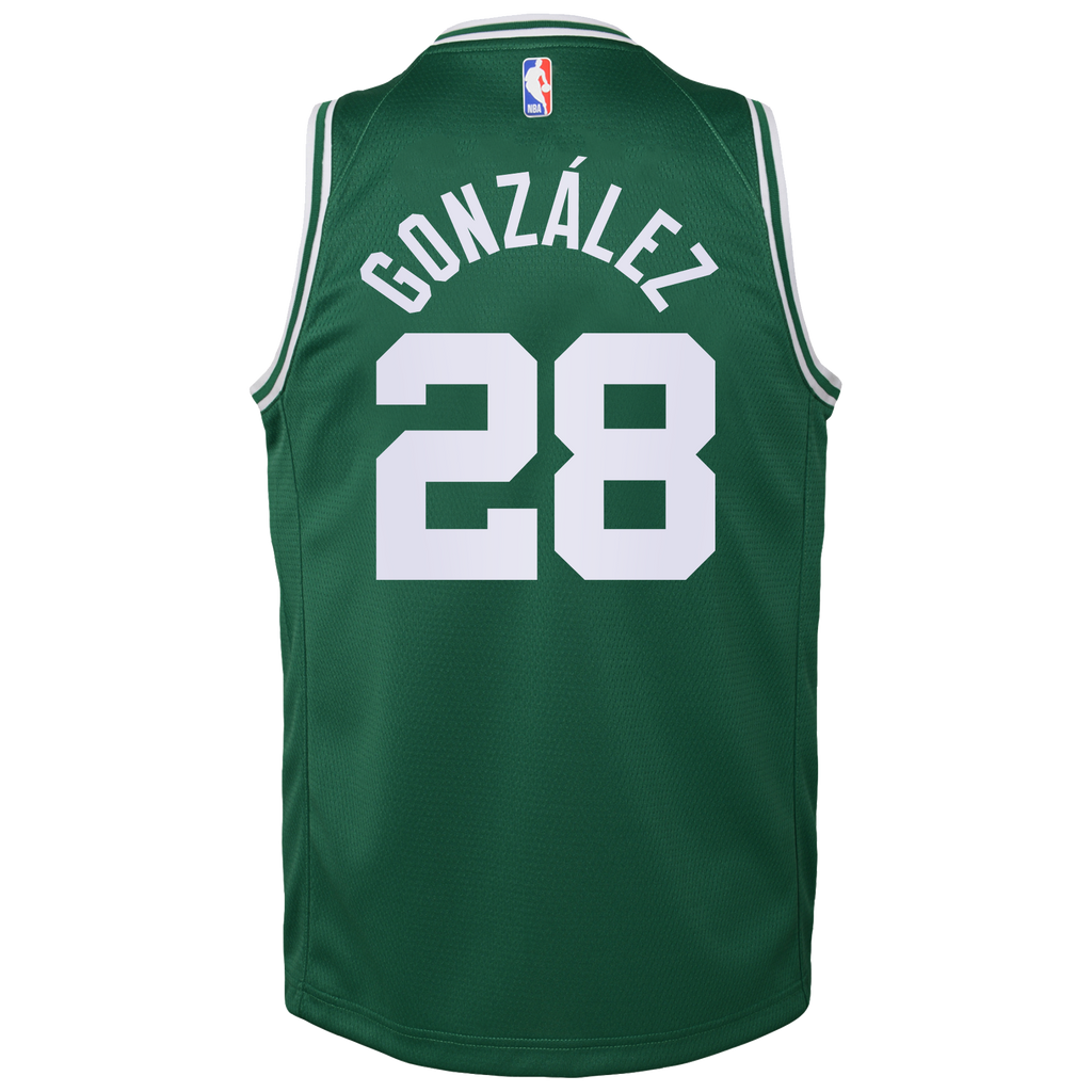 Hugo González Boston Celtics Icon Edition Swingman Jersey - Kelly Green - Youth product image 4, provided for visual