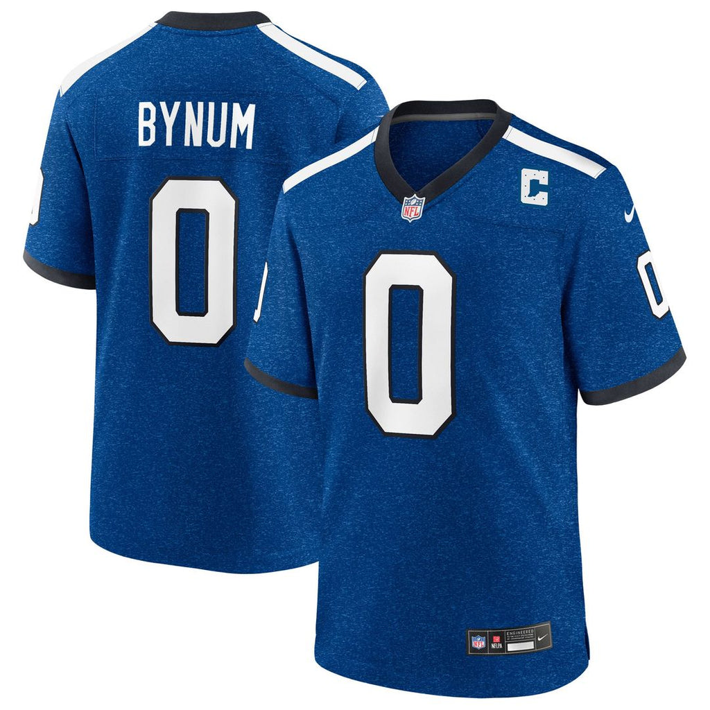 Indianapolis Colts Camryn Bynum Royal Team Game Jersey product image 17, provided for visual reference and product detail