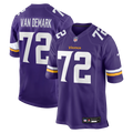 Minnesota Vikings Ryan Van Demark Purple Team Game Jersey product image 1, provided for visual reference and product detail