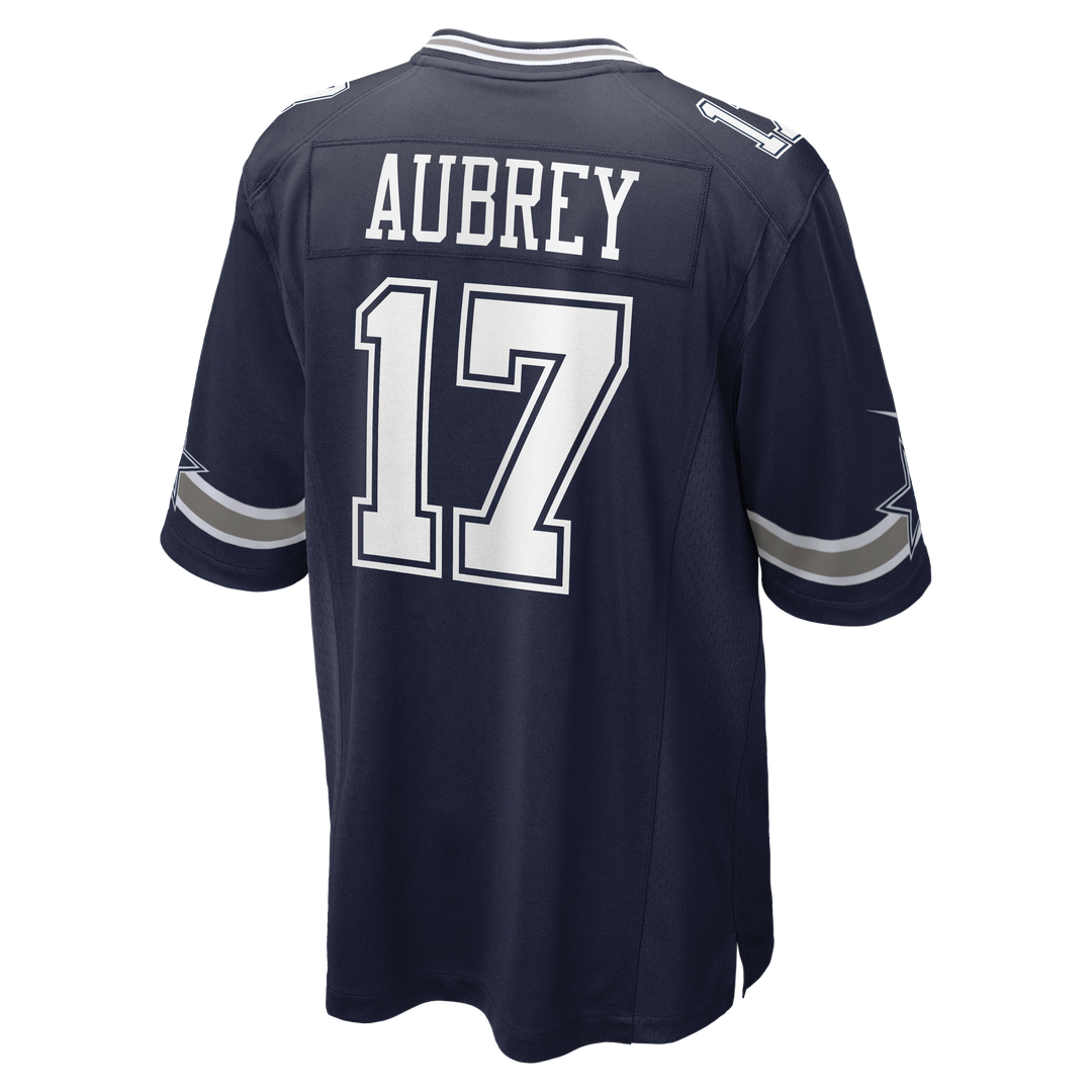 Dallas Cowboys Brandon Aubrey White Game Jersey product image 9, provided for visual reference and product detail review
