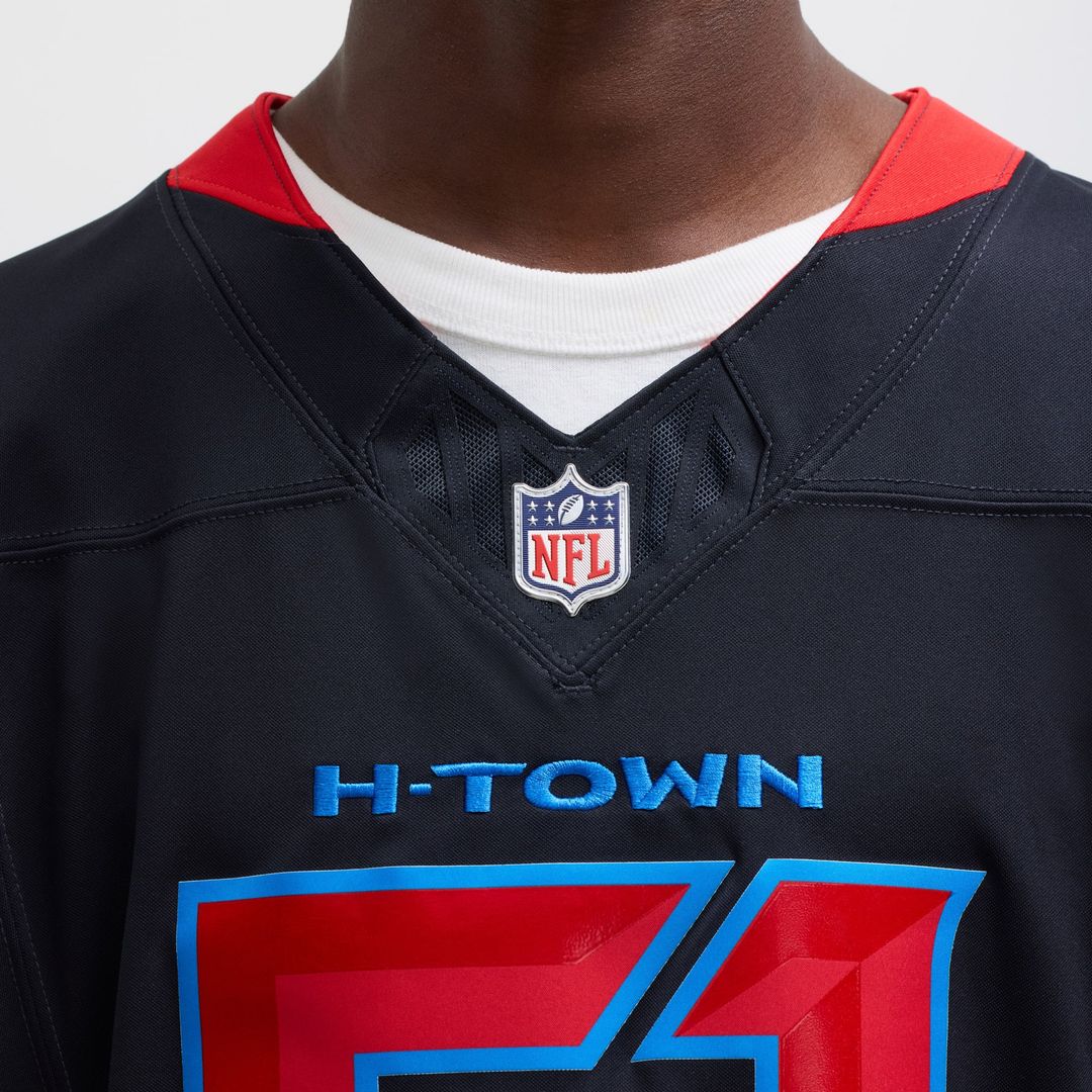 Houston Texans Will Anderson Jr. Navy 2nd Alternate Vapor F.U.S.E. Limited Jersey product image 7, provided for visual