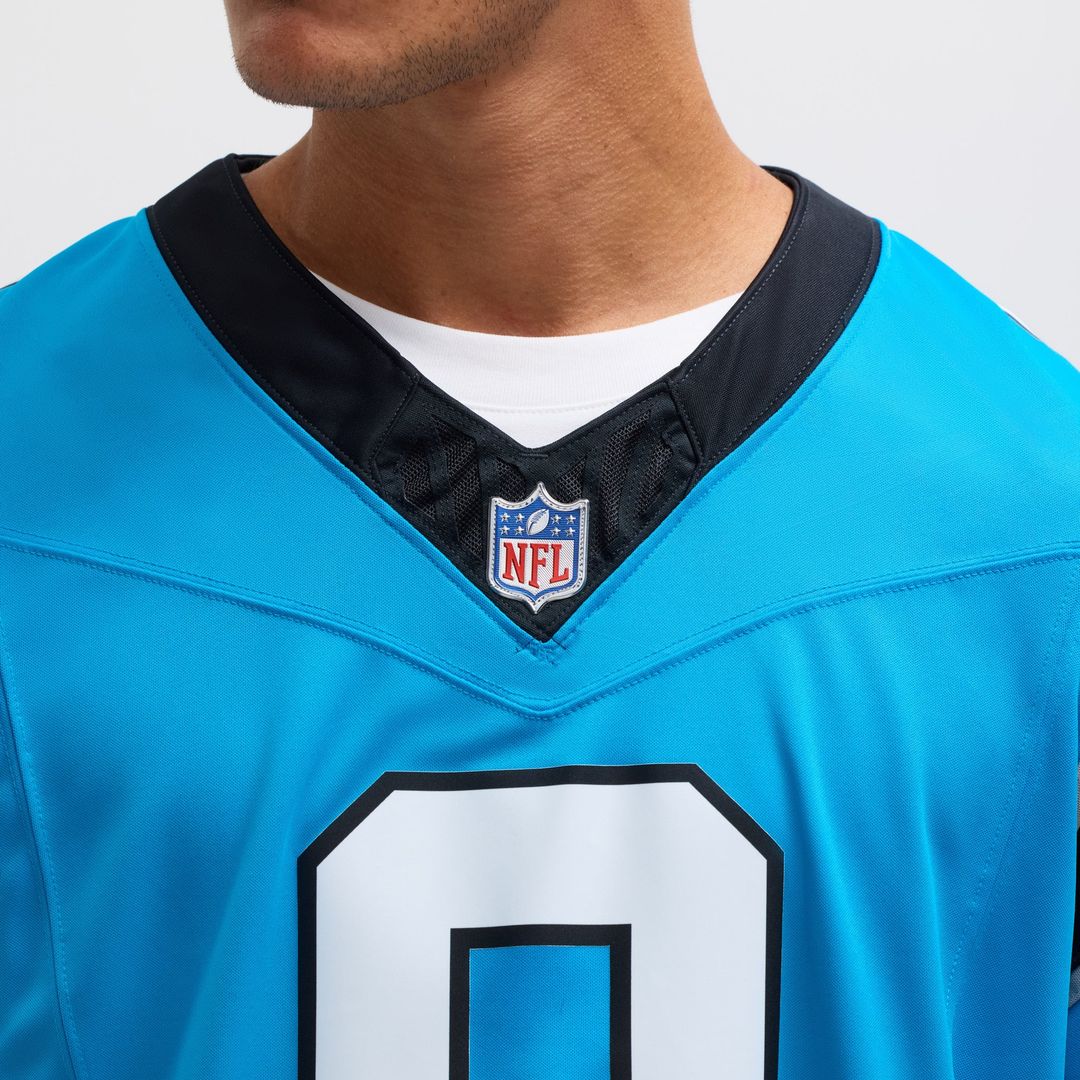 Carolina Panthers Jaycee Horn Blue Vapor F.U.S.E. Limited Jersey product image 7, provided for visual reference and product