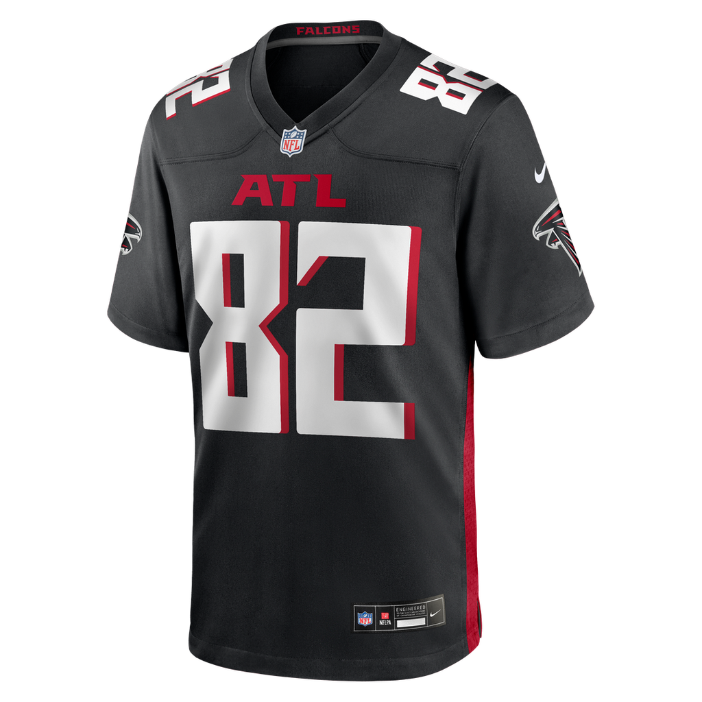 Atlanta Falcons Casey Washington Black Team Game Jersey product image 2, provided for visual reference and product detail