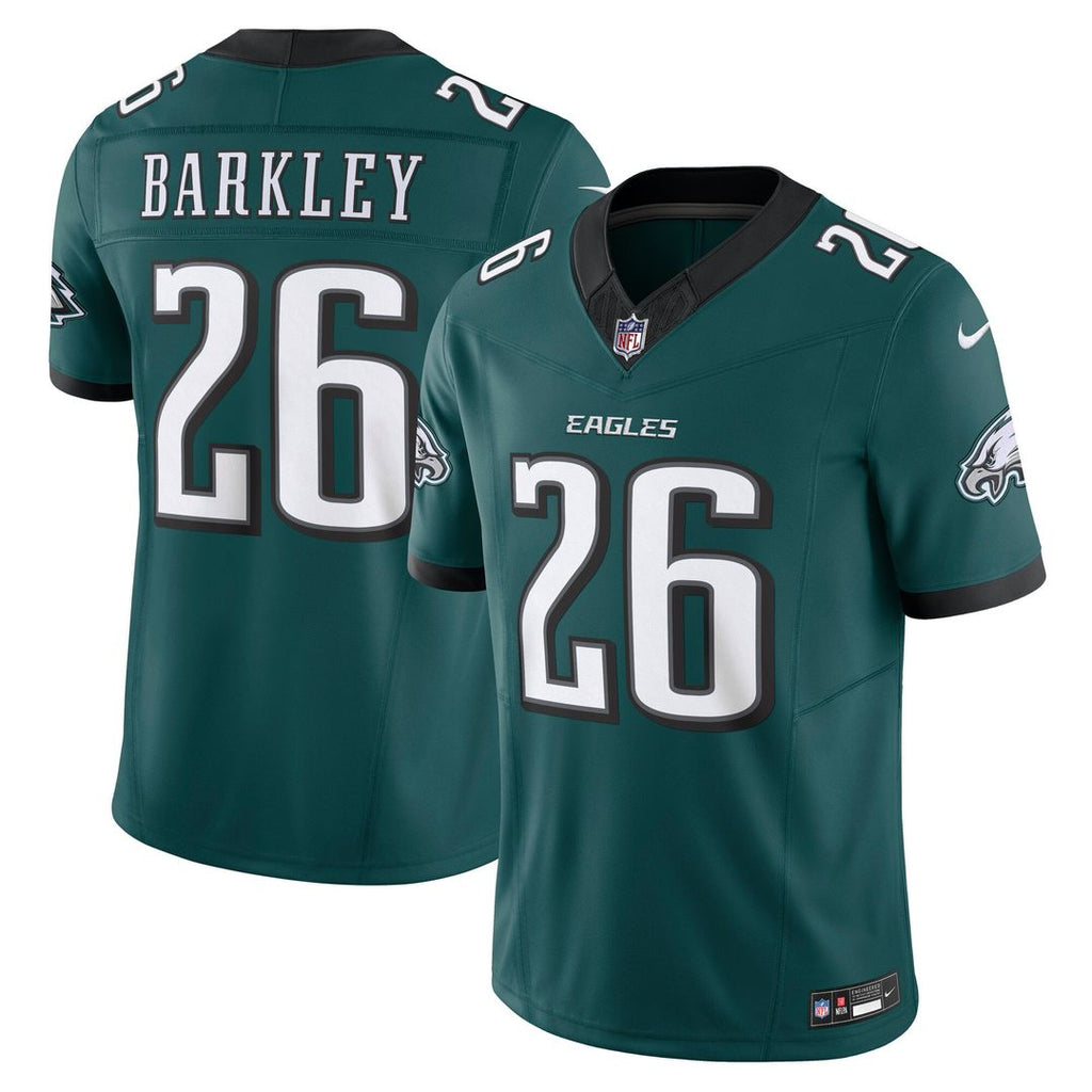 Philadelphia Eagles Saquon Barkley Kelly Green Alternate Vapor F.U.S.E. Limited Jersey product image 10, provided for visual