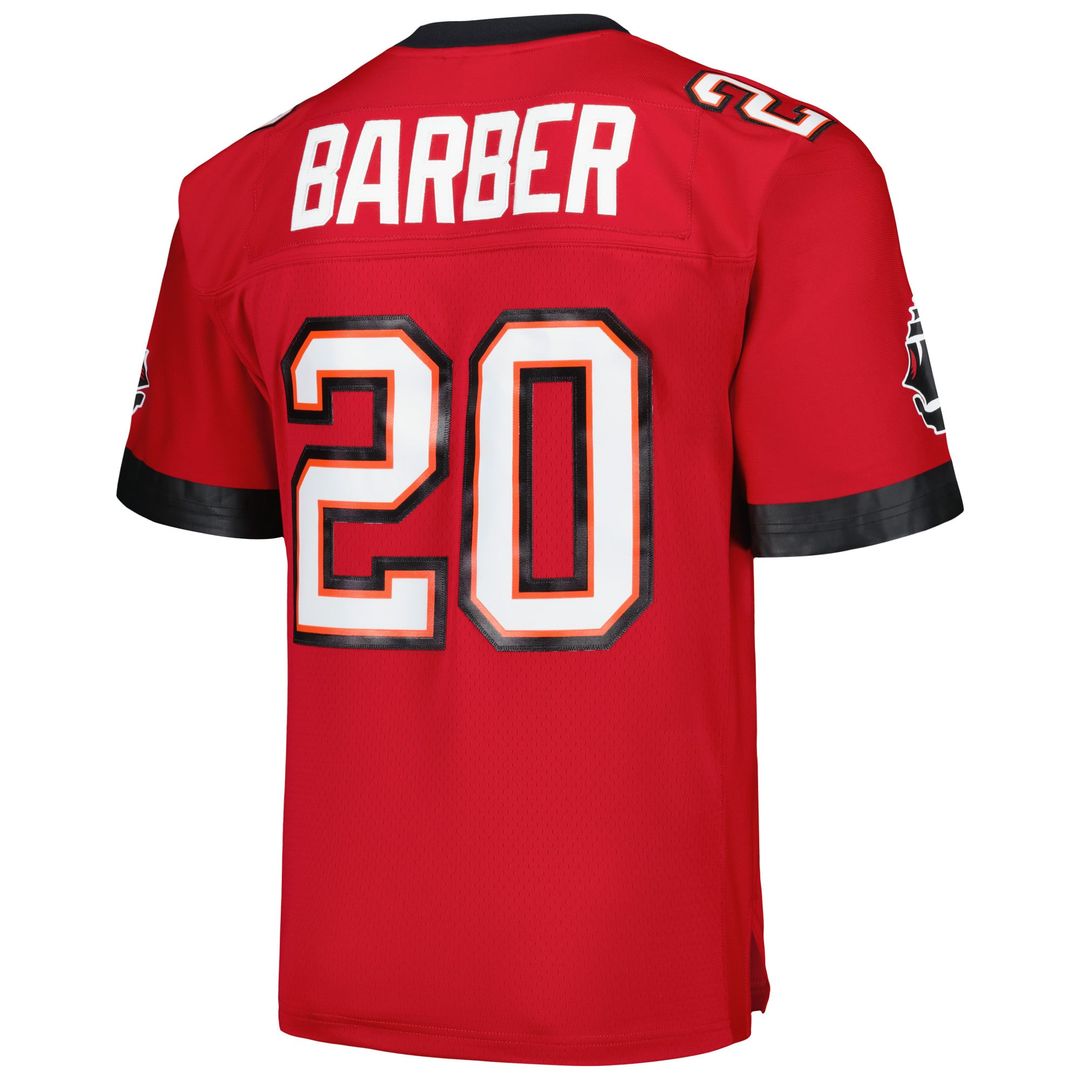Tampa Bay Buccaneers Ronde Barber Red Legacy Replica Jersey product image 3, provided for visual reference and product