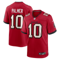 Tampa Bay Buccaneers Trey Palmer Red Game Jersey product image 1, provided for visual reference and product detail review