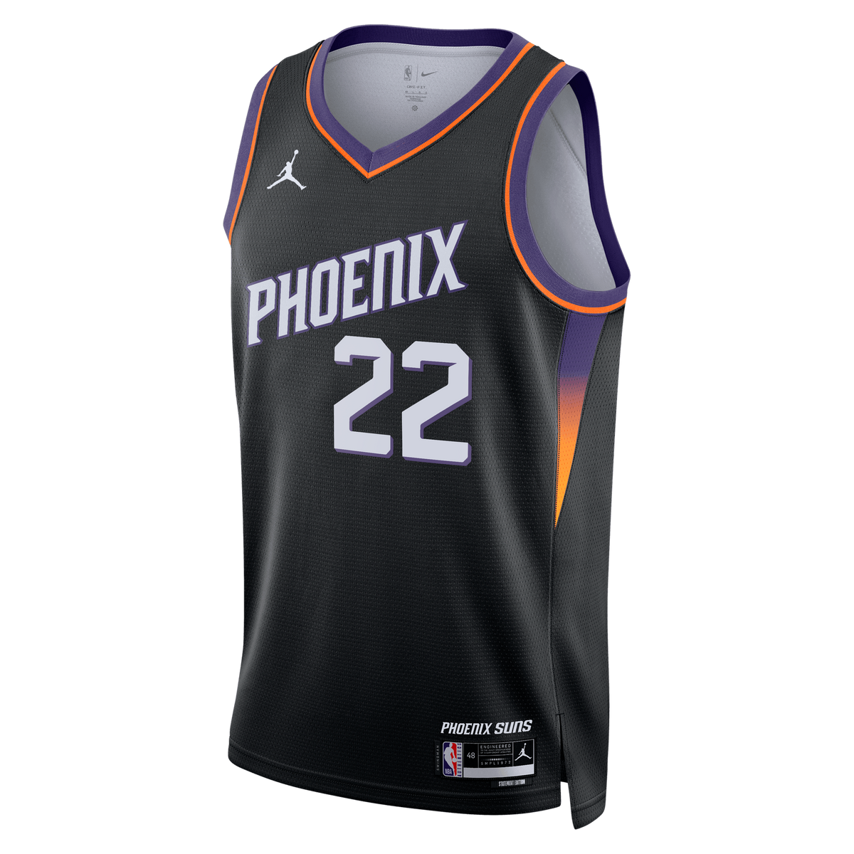 Phoenix Suns Jordan Brand Statement Edition Jersey - Black product image 3
