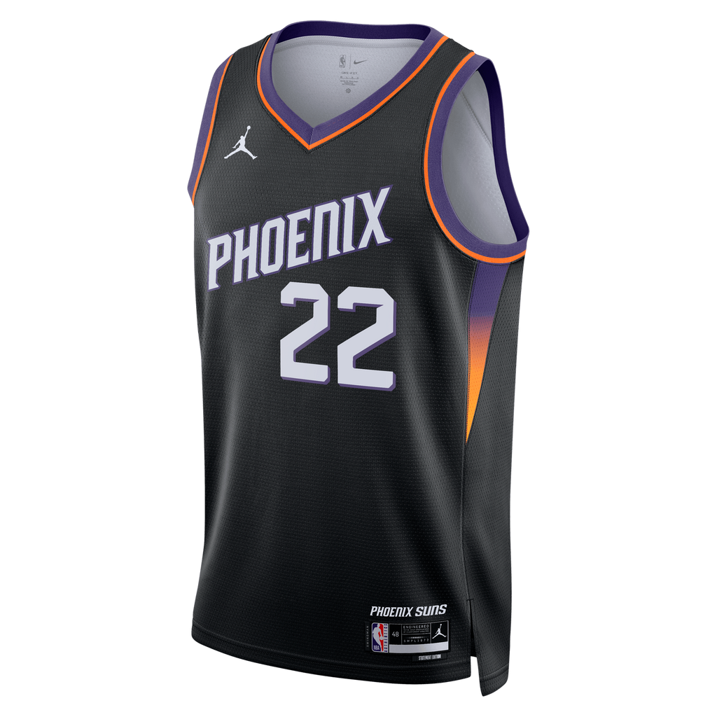 Miles Bridges Phoenix Suns Statement Edition Jersey - Black - Unisex product image 3, provided for visual reference and