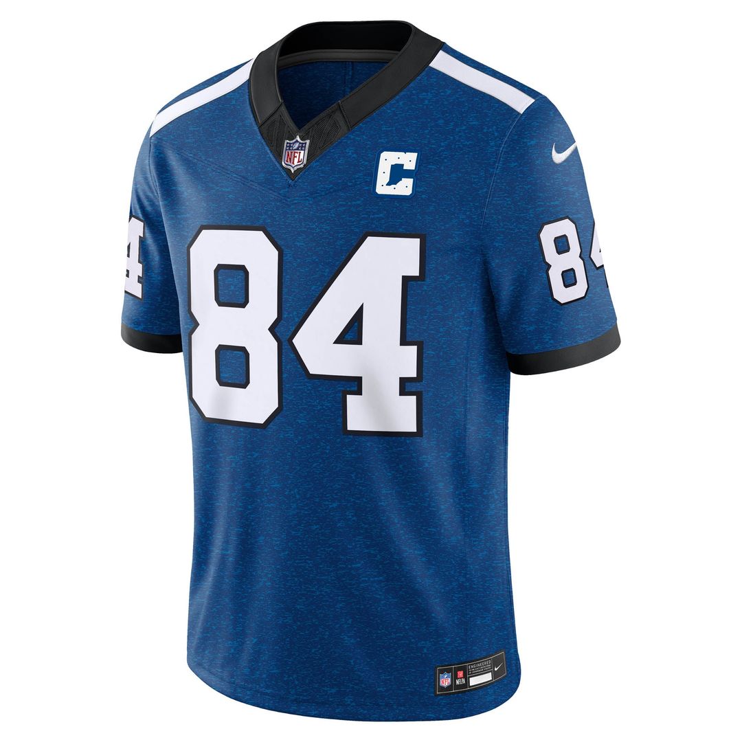 Indianapolis Colts Tyler Warren Royal Alternate Indiana Nights Vapor F.U.S.E. Stitched Limited Jersey product image 2,