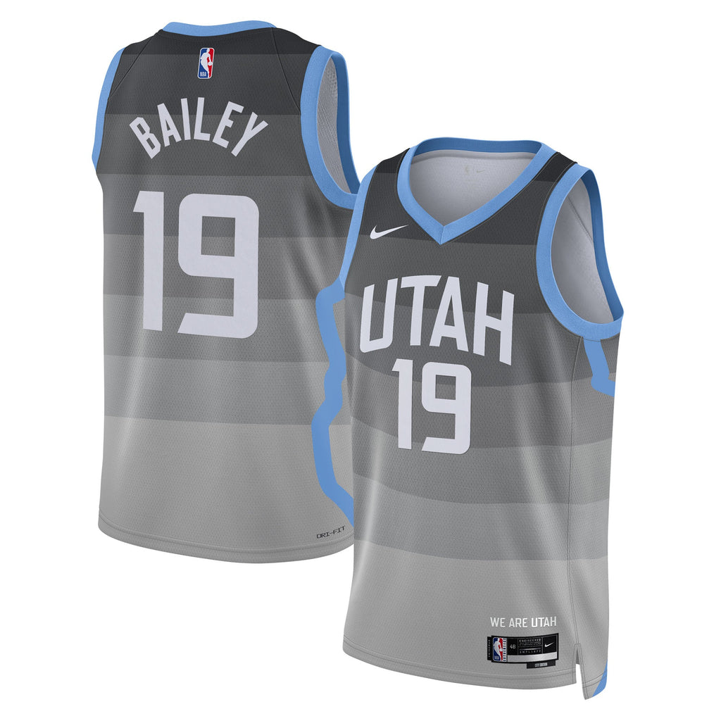 Utah Jazz Nike 2025/26 City Edition Swingman Jersey - Gray product image 2